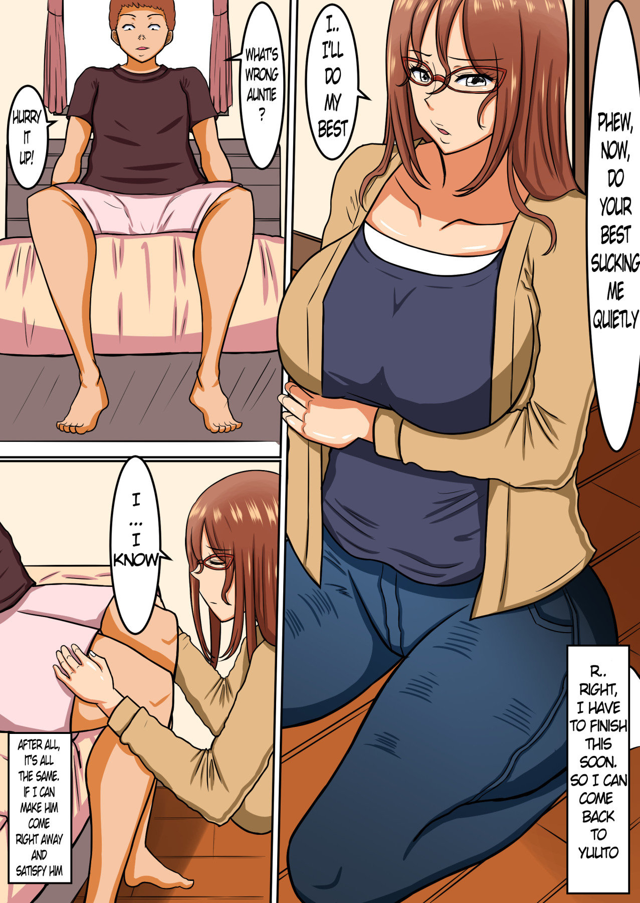 Hentai Manga Comic-My Mom Is Being Fucked In NTR-Read-13